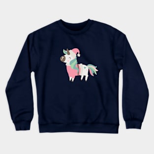 Christmas unicorn Crewneck Sweatshirt